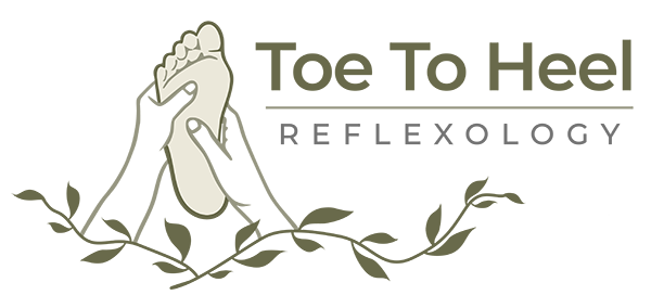 Toe to Heel Reflexology logo reflexologist based in Barwell Leicestershire